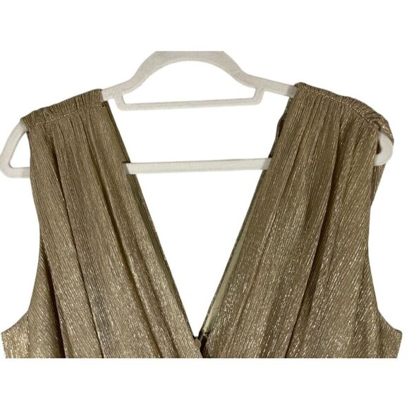 BCBG Maxazria Dress XL Metallic Luxury Old Money Vegas Mini Festive Wedding - Picture 5 of 16